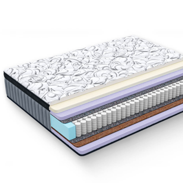 Матрас DOUBLE IQ SPRING 120x200 Трикотаж с вискозой Матрас DOUBLE IQ SPRING 120x200 Трикотаж с вискозой